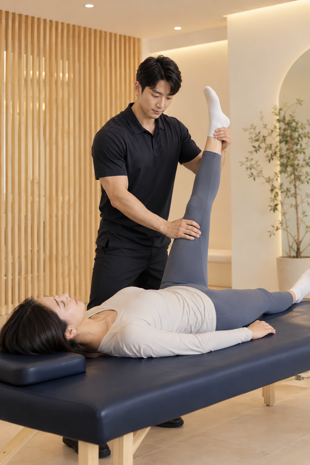 전문 코치가 진행하는 1대1 패시브 스트레칭